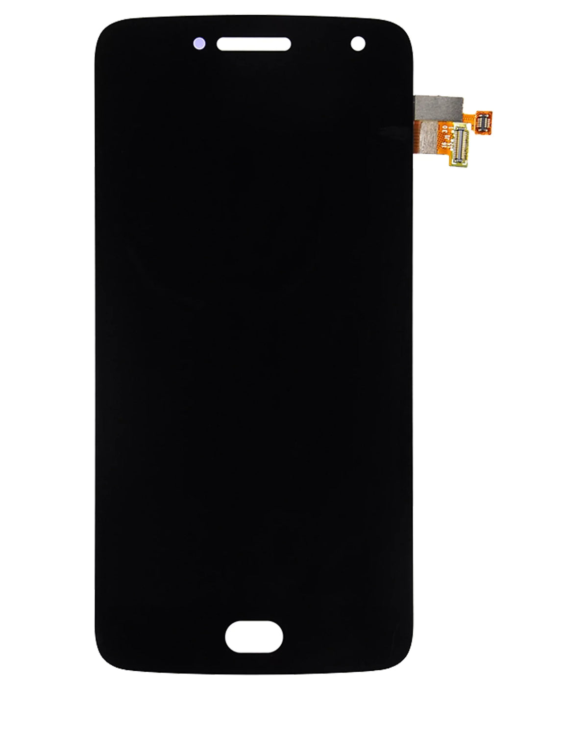 (XT1687 Frame Scanner) LCD (Genuine Replacement OEM) G5 (Black) Moto Compatible (With Fingerprint / Plus For Assembly Motorola 2017) Without
