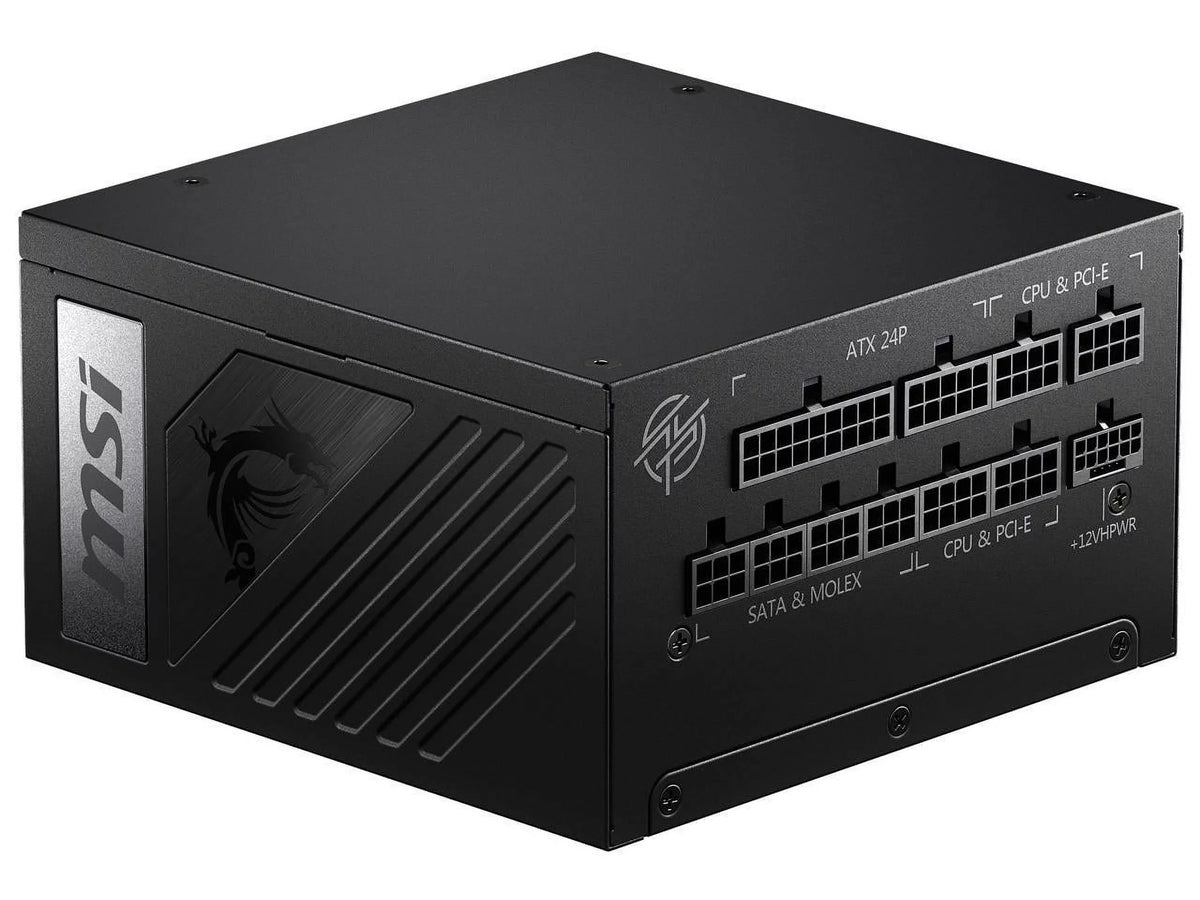 12VHPWR Compatible, A1000G MSI Gaming PSU, - Modular PCIE 4080 GOLD MPG Full 3.0 Supply ATX 5.0, 80 Cable, 1000W Power 4090