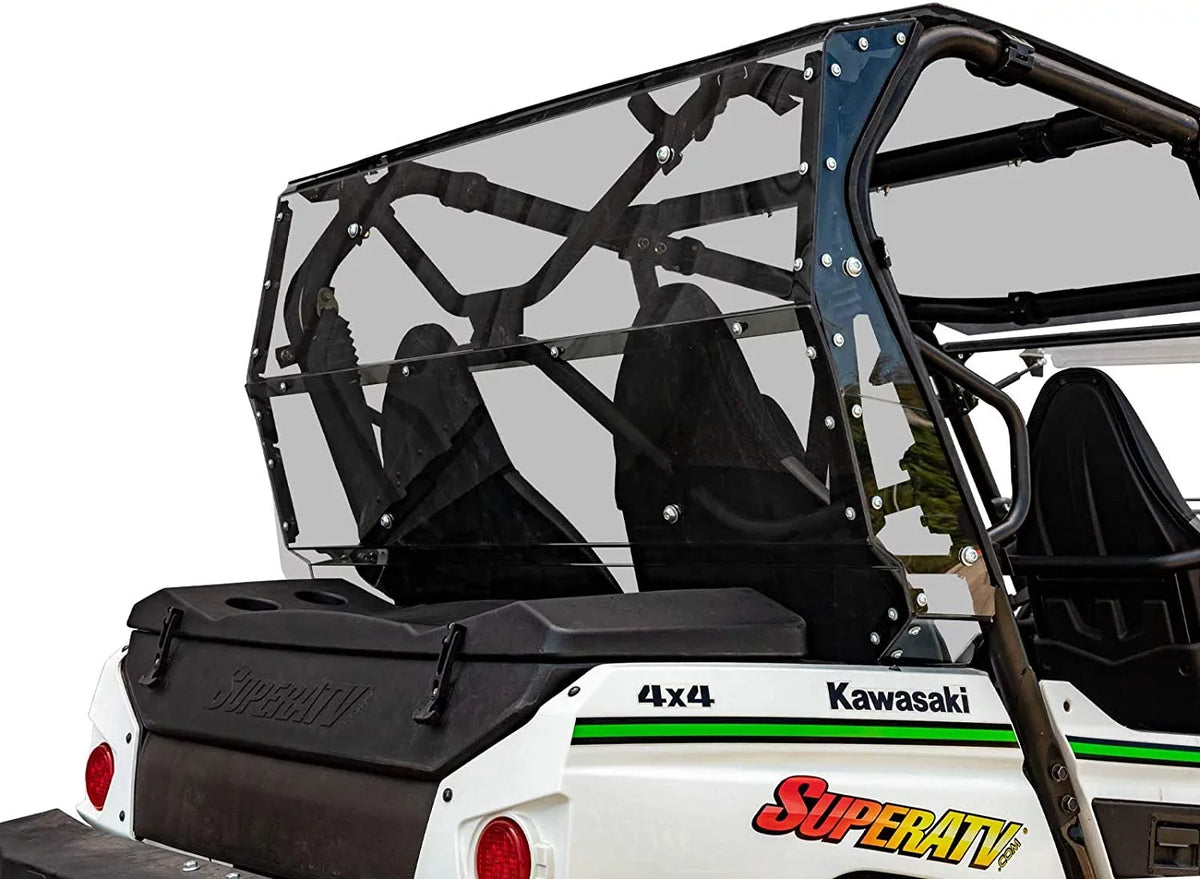 2014+ Stronger Polycarbonate Flying Than Thick SuperATV 4 Kawasaki Tinted Glass Debris Lightly From Duty 2021+ Protects / You Rear for Teryx Teryx 4 250x Made Heavy Windshield S 800 1/4" in USA!