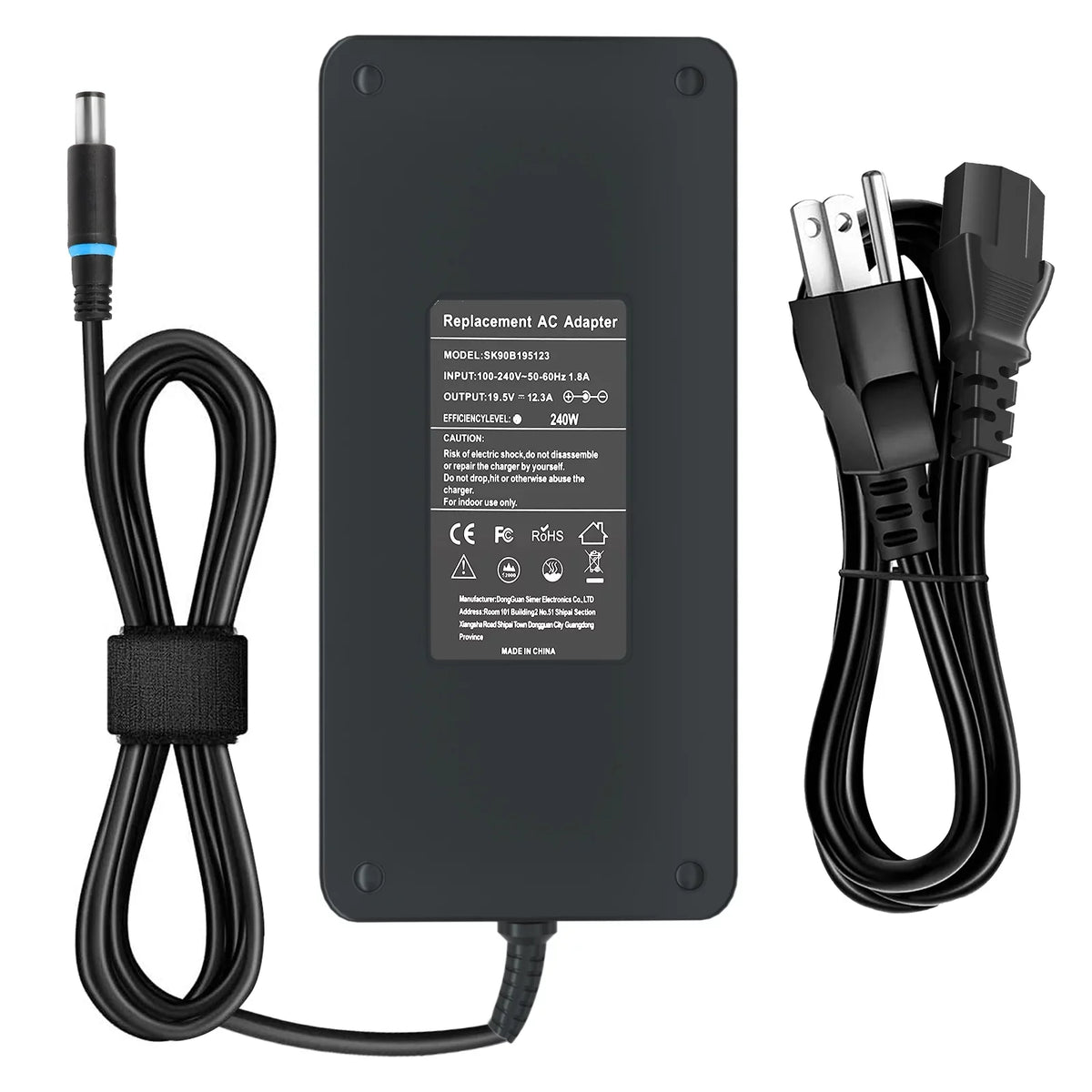 180W R1 R3 G5 Dell Power M4300 G3 15 R5 Laptop 17 M6700 Cord M14X M17X M6400 M11X AC R2 Dell Charger G7 Adapter Alienware M6500 7540 Supply for Precision 240W 7710 M17 Fit R4 M6800 M15