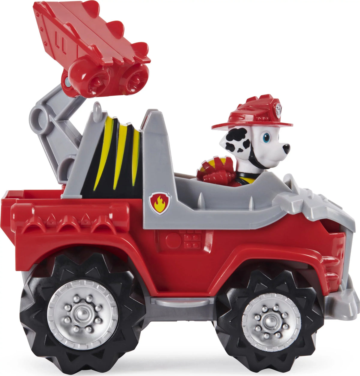 Deluxe Rescue Marshall’s PAW Dino Vehicle Figure Dinosaur Patrol, with Rev Mystery Up