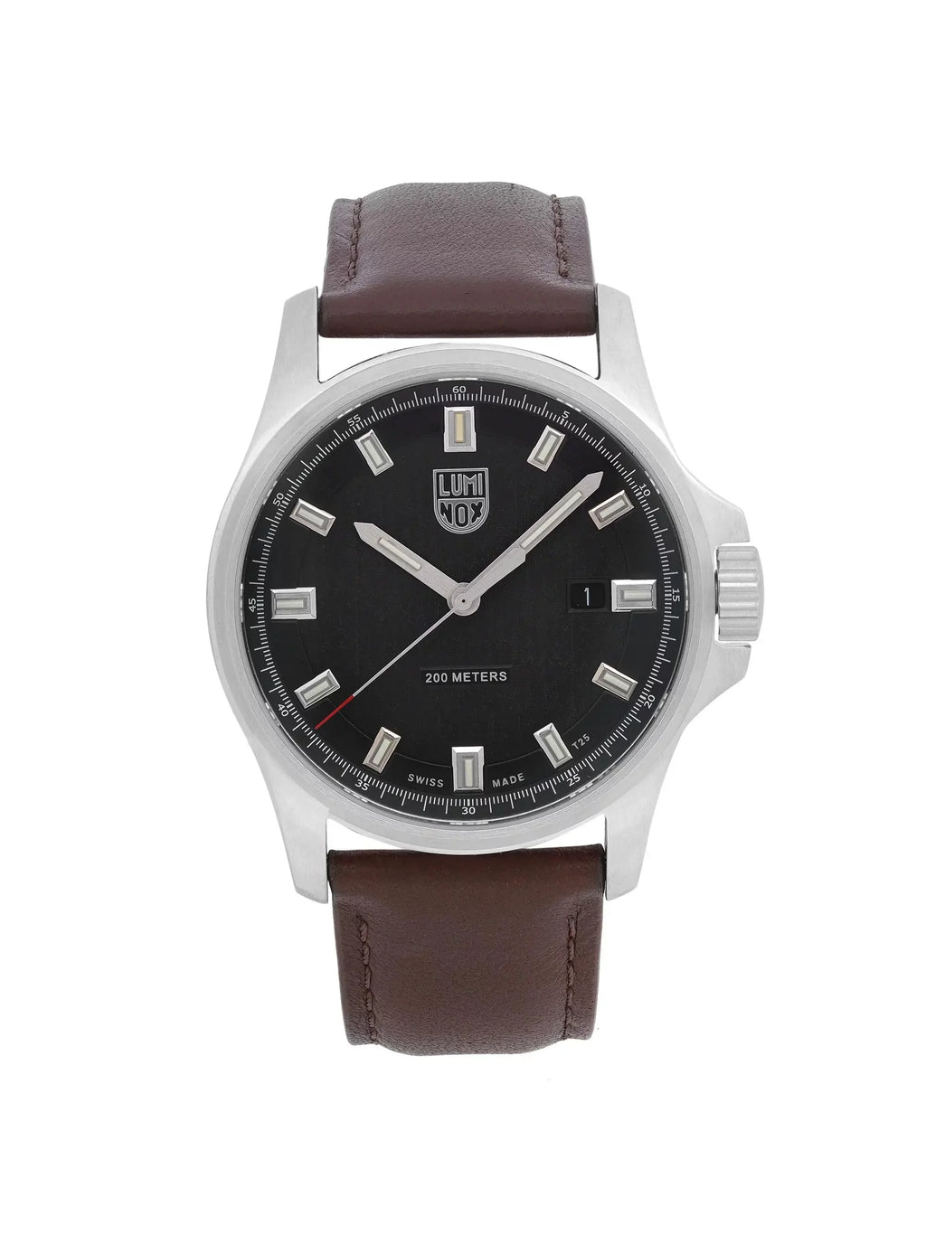 XL.1831 Steel Stainless Black Watch Quartz 42mm Mens Luminox outfit Dial Field