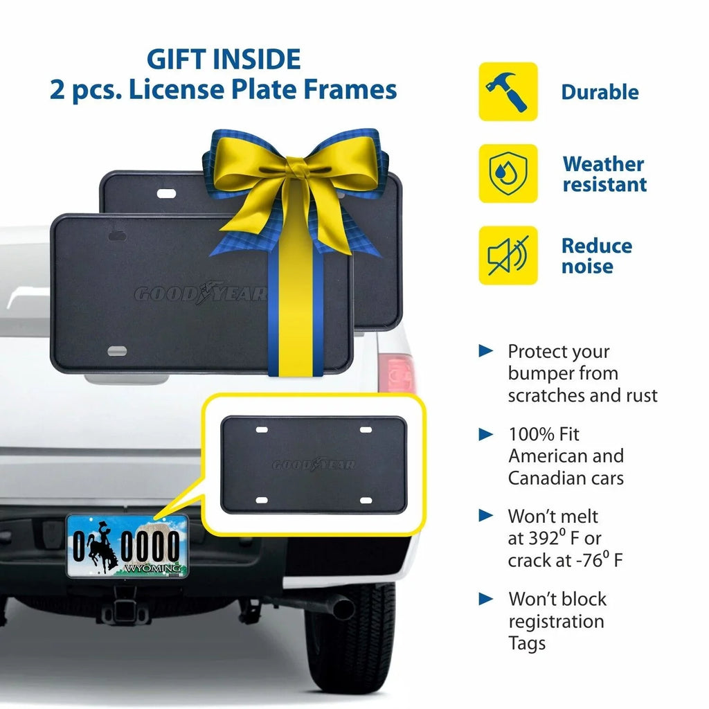 Shatterproof in-Channel for Cars, Car Goodyear Vent Visors 2019-2024, for Deflector, GY007801 Window - Guards, Window Altima 4 Accessories, Rain pcs Nissan Deflectors