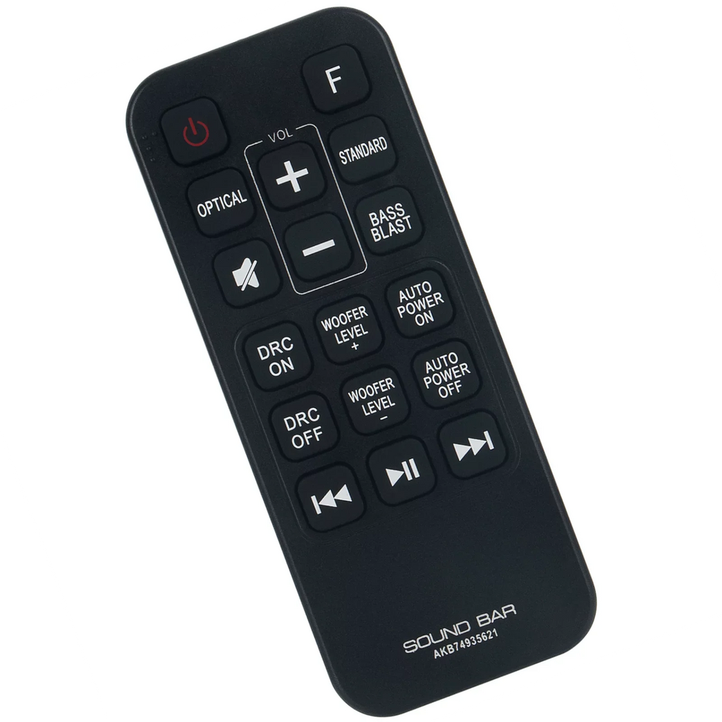 for AKB74935621 Bar Control Replacement SPJ2B-W Sound Remote Wireless LG SJ2