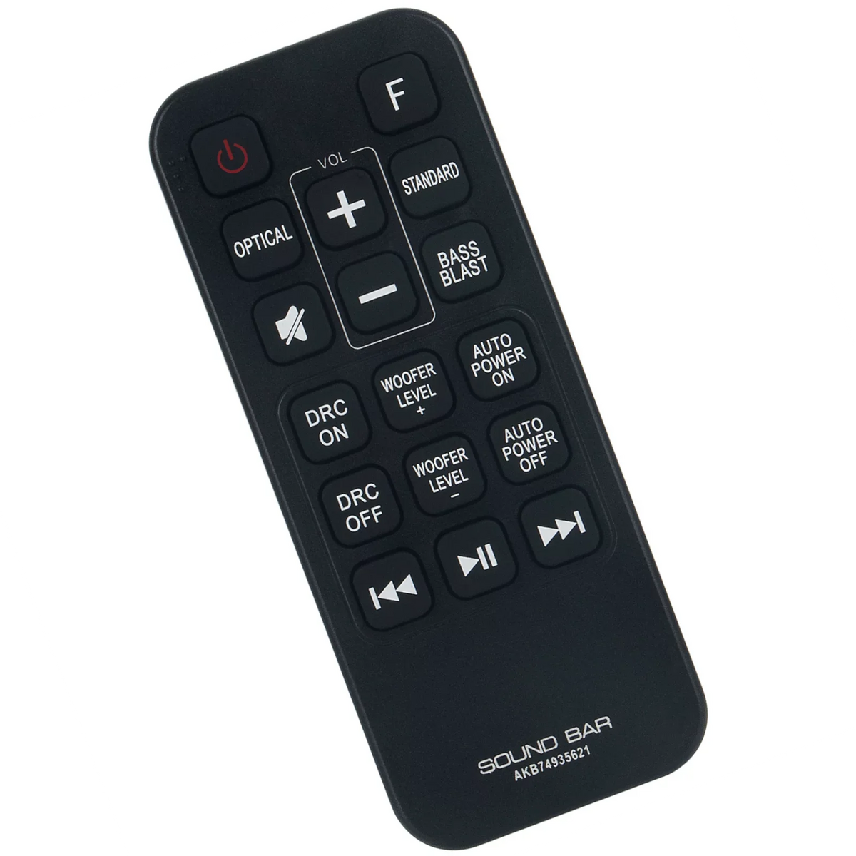 for AKB74935621 Bar Control Replacement SPJ2B-W Sound Remote Wireless LG SJ2
