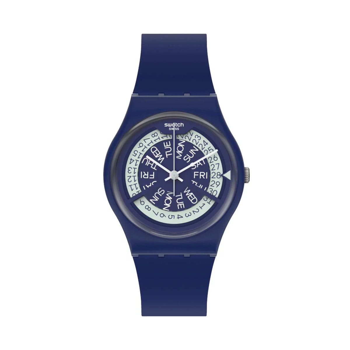 Ladies N-IGMA Swatch GN727 NAVY Watch