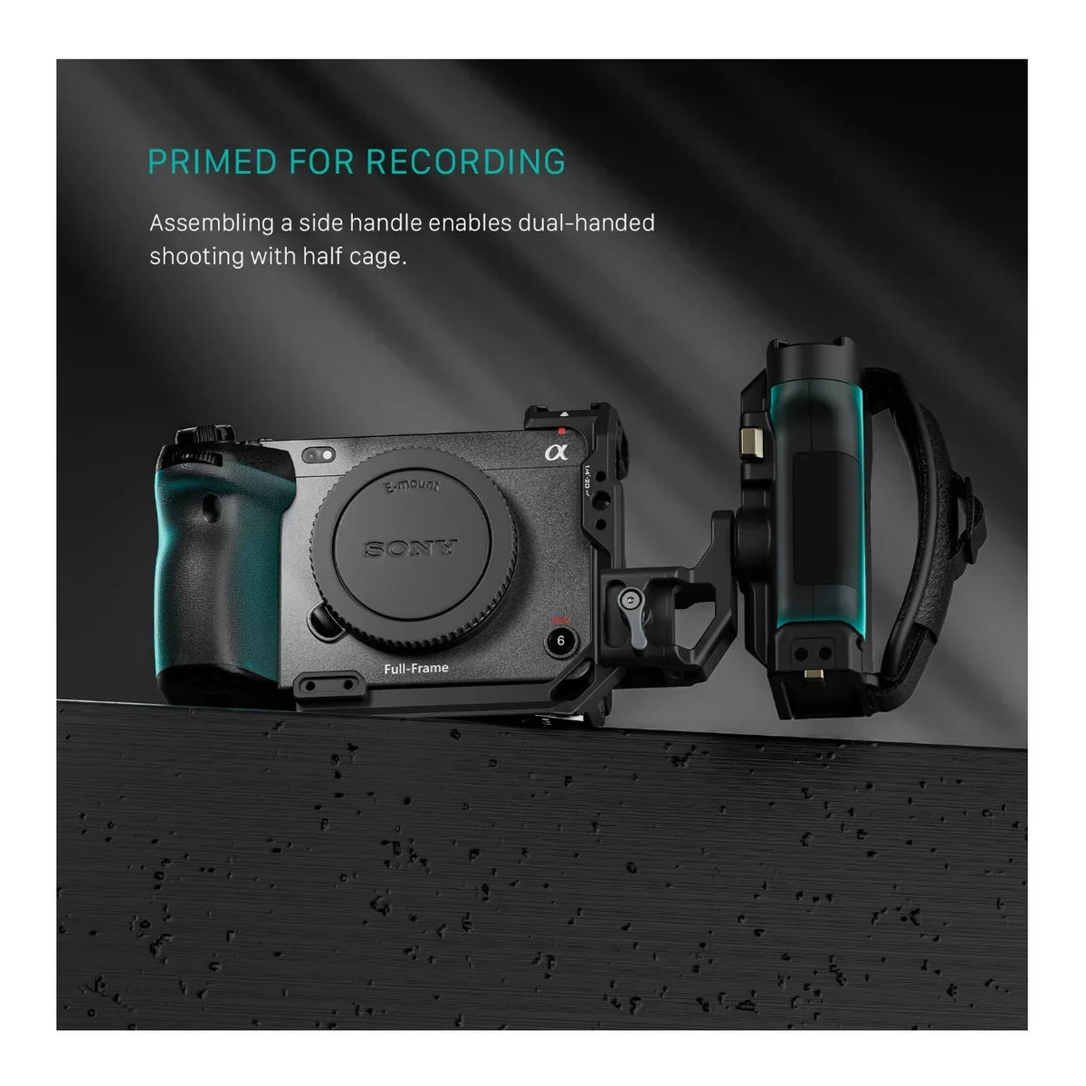 V2 FX30 for and Gray) (Titanium Kit Tilta FX3 Cage Camera Full