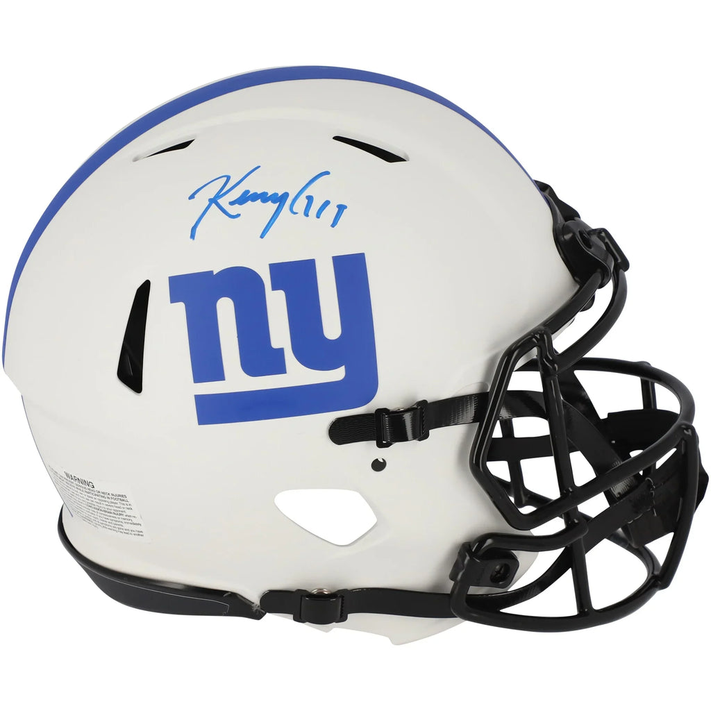 Kenny York New Authentic Helmet Riddell Giants Golladay Lunar Autographed Eclipse Alternate Speed