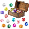 Toy Gem Diving Toy Colorful Toy Swimming Pool Diving Treasure Set Underwater PUBGAMER Training 15 Dive Gift Set Gem Box Diamond Big Big Pirate Throw Chest with