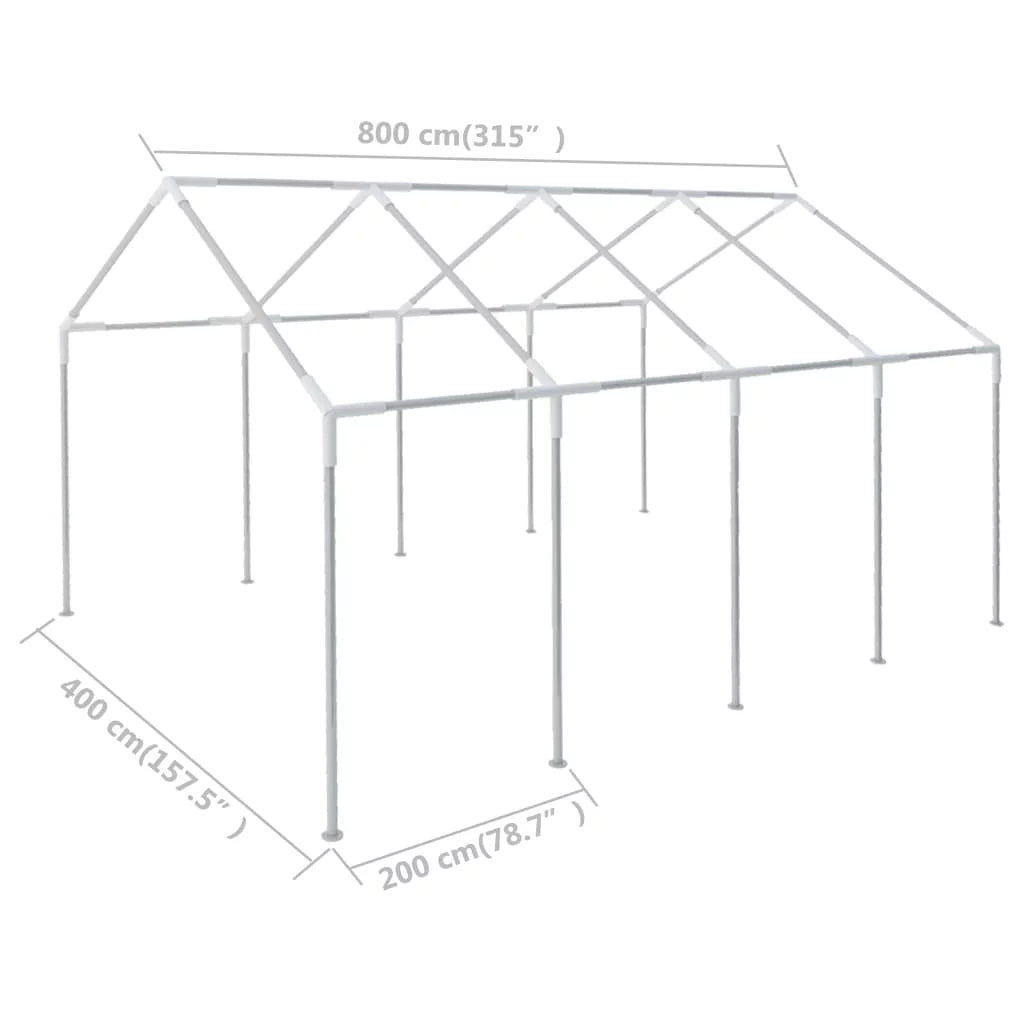 Steel Buyweek Frame Marquee 26.2'x13.1' for