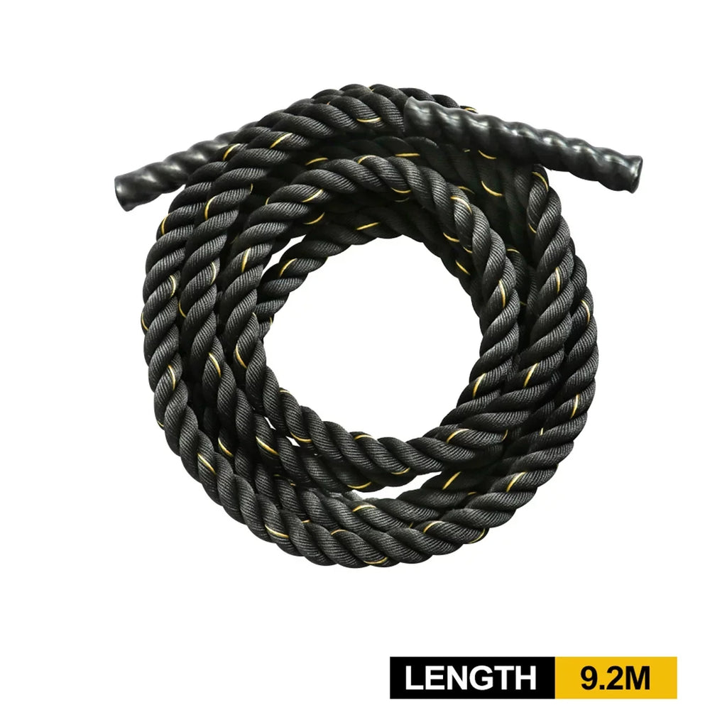 and with 30 Dacron Wall Mount Rope 1.5 Battle Rope ft Diameter Training Protective Poly in Length, Sleeve