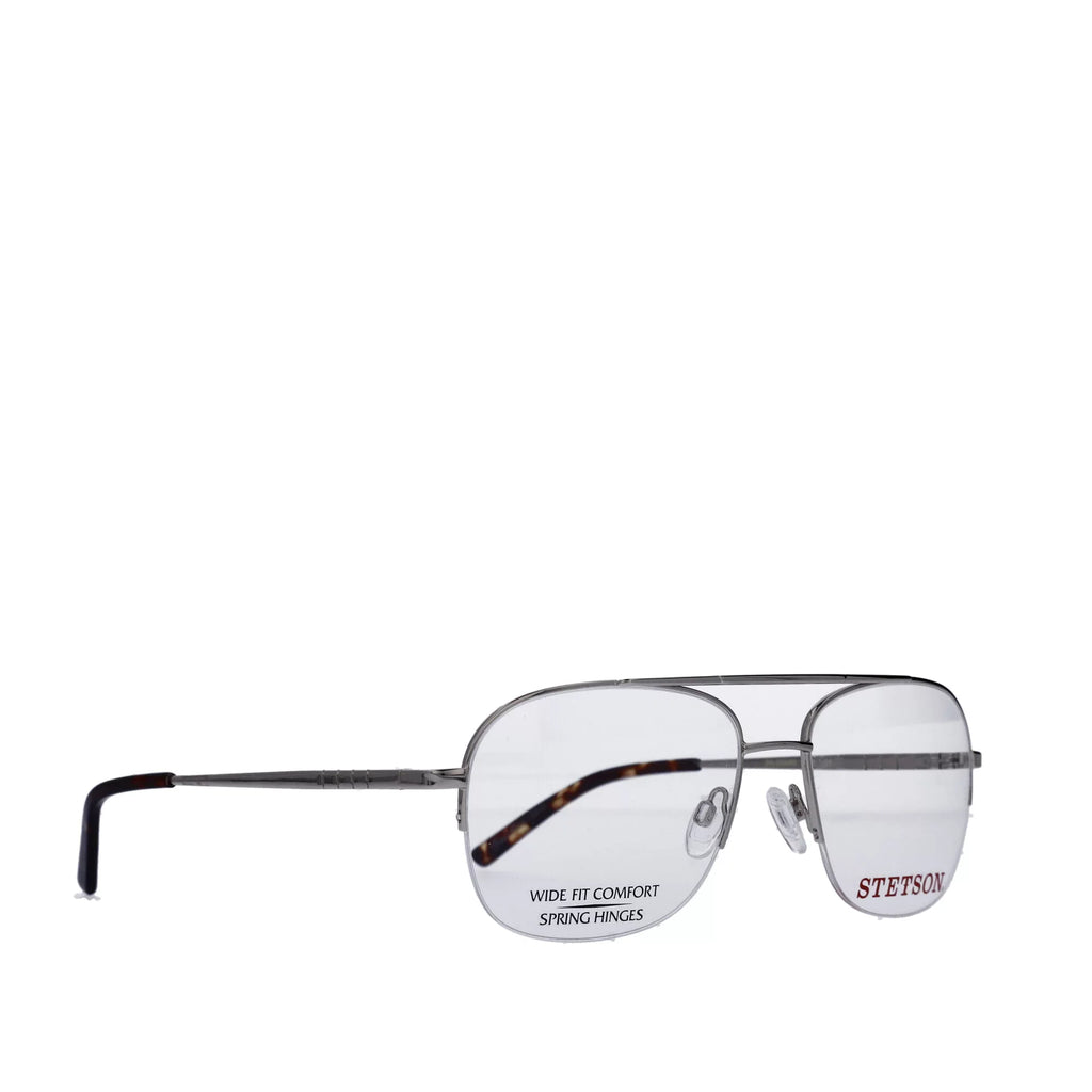 XL31, Men's with 59-18-150, Case Gold, Square Stetson ST Eyeglasses,