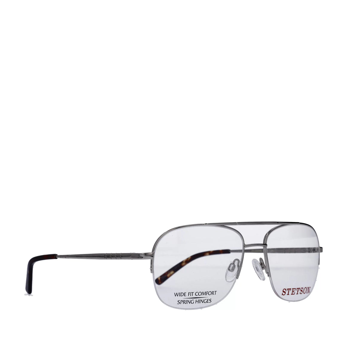 XL31, Men's with 59-18-150, Case Gold, Square Stetson ST Eyeglasses,