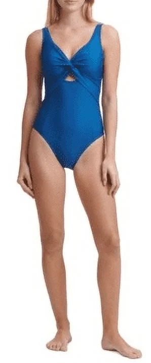16 One-Piece BALTIC US Peek-a-Boo Swimsuit, DKNY Twist