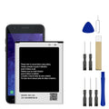 B500BZ Battery Replacement B500BU For SCH-I435L B500BE Galaxy Mini S4 Tool B500AE