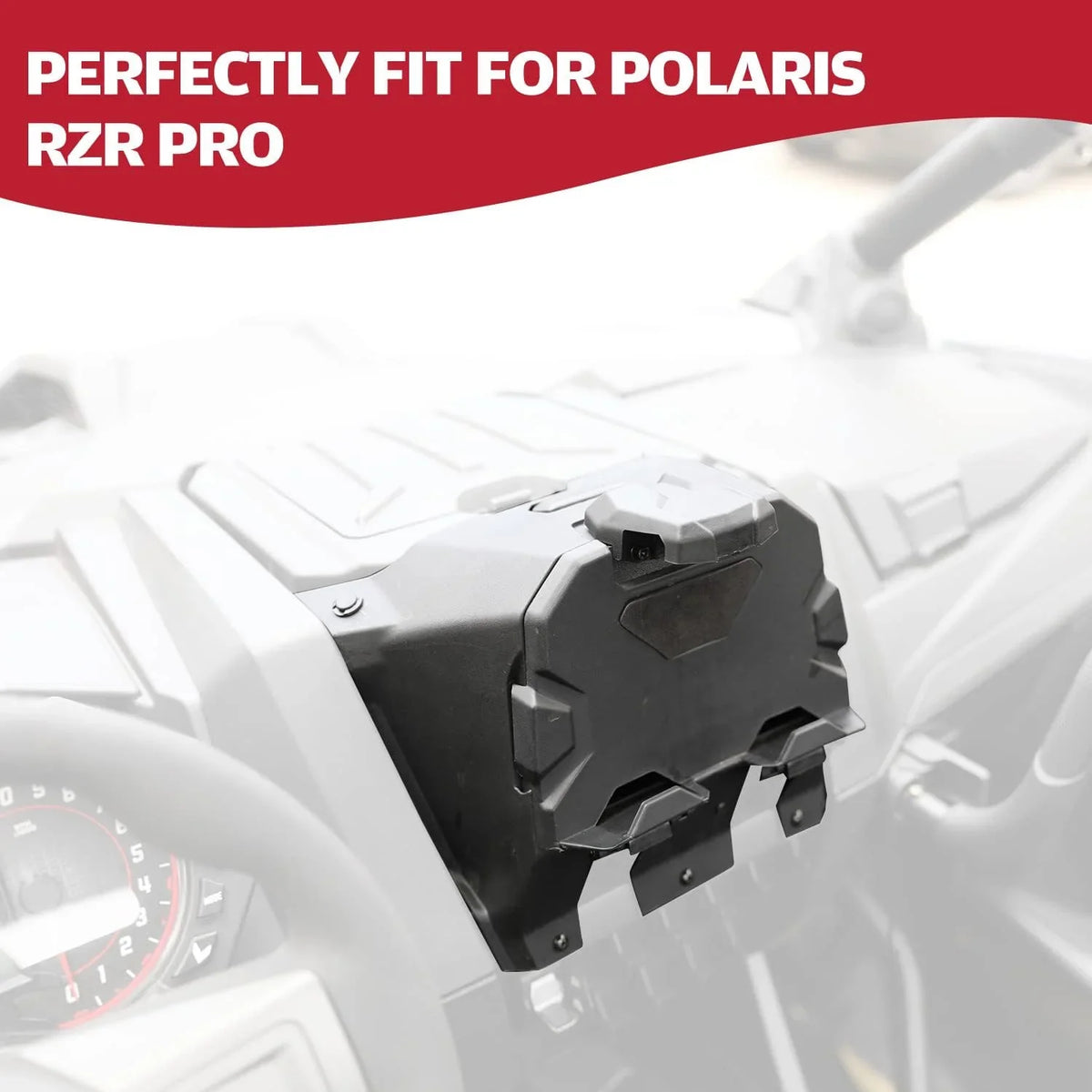 Box XP Electric PRO Organizer Holder Polaris Tablet Storage with UTV RZR PRO & for A Device