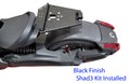 MOUNT Rack Can Luggage Ryker NEEDED. Black Shad NO MAX installed Kit Large Cases Am