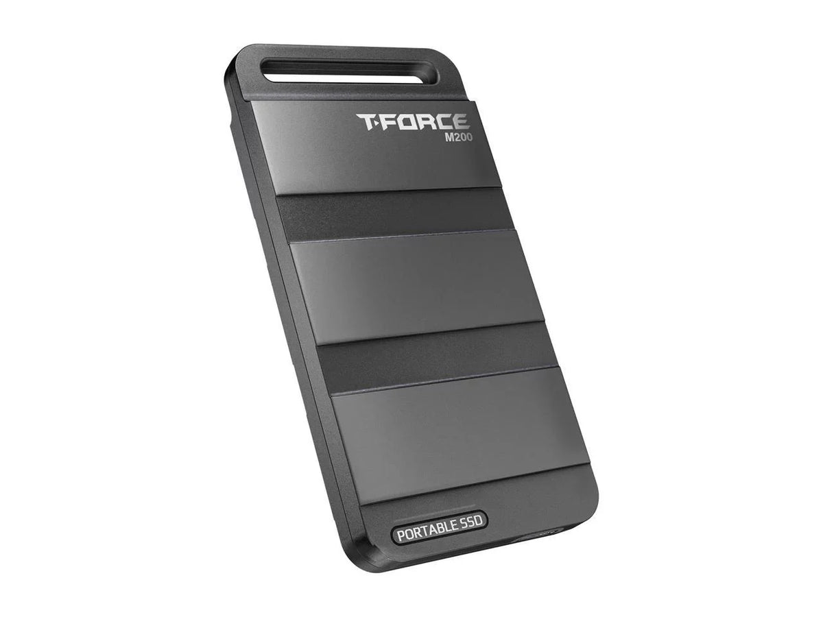 4TB PS5 T-FORCE M200 USB3.2 Compatible SSD Chrome & Read/Write 2x2 Portable 2000MB/s Xbox with Group Type-C, (T8FED9500G0C102) Gen OS & Team