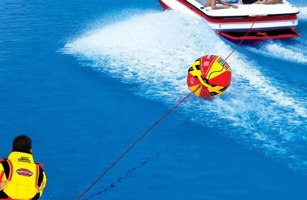 Boat 53-2030 Towable Booster Box Airhead Ball SPORTSSTUFF Tubing Open System