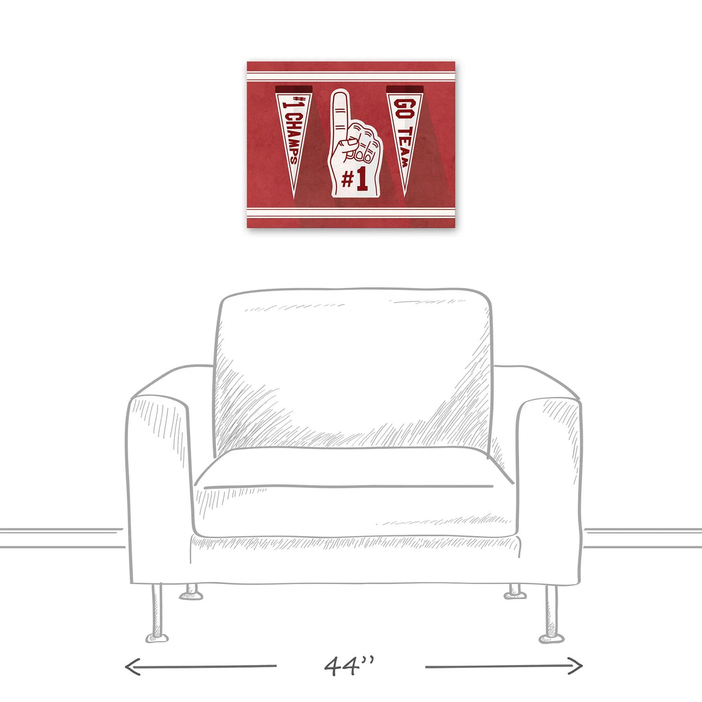Products Number Creative 16x20 One Canvas Art Fan Wall