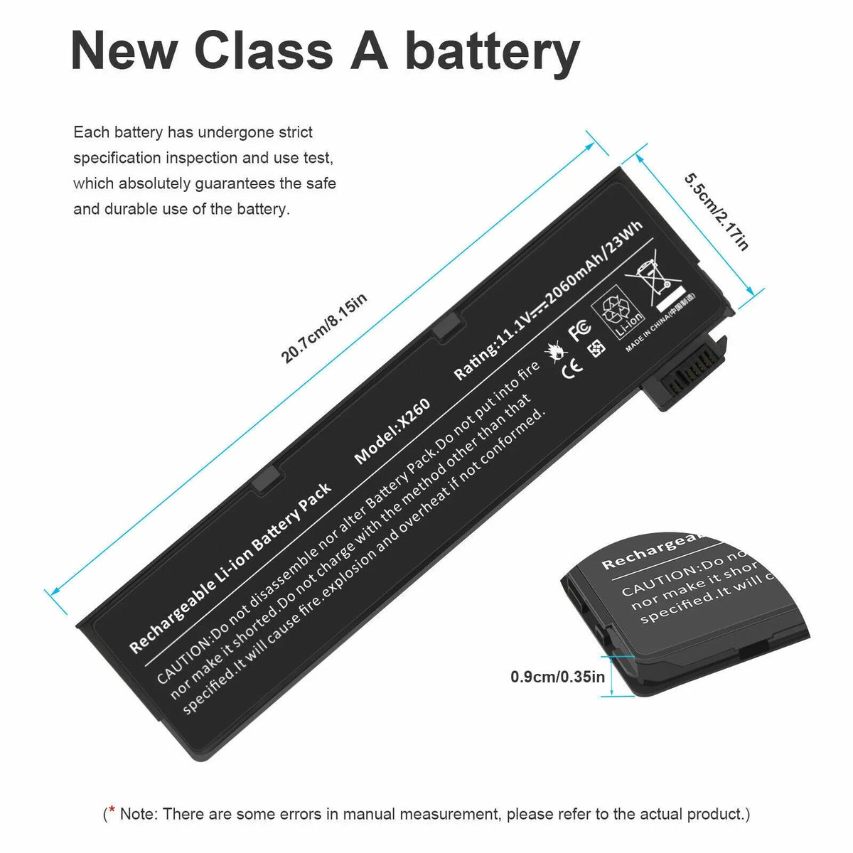 T470p T460 Battery Lenovo New For T440 L460 ThinkPad T550 T460p T450 L450 24Wh
