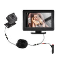 Easy Seat Baby Seat View Wide Car Monitor Vision Car Camera Baby for Night Display Camera Monitor 720P 4.3 Facing Inch Rear Mirror Car Mirror moobody Installation 150° Baby