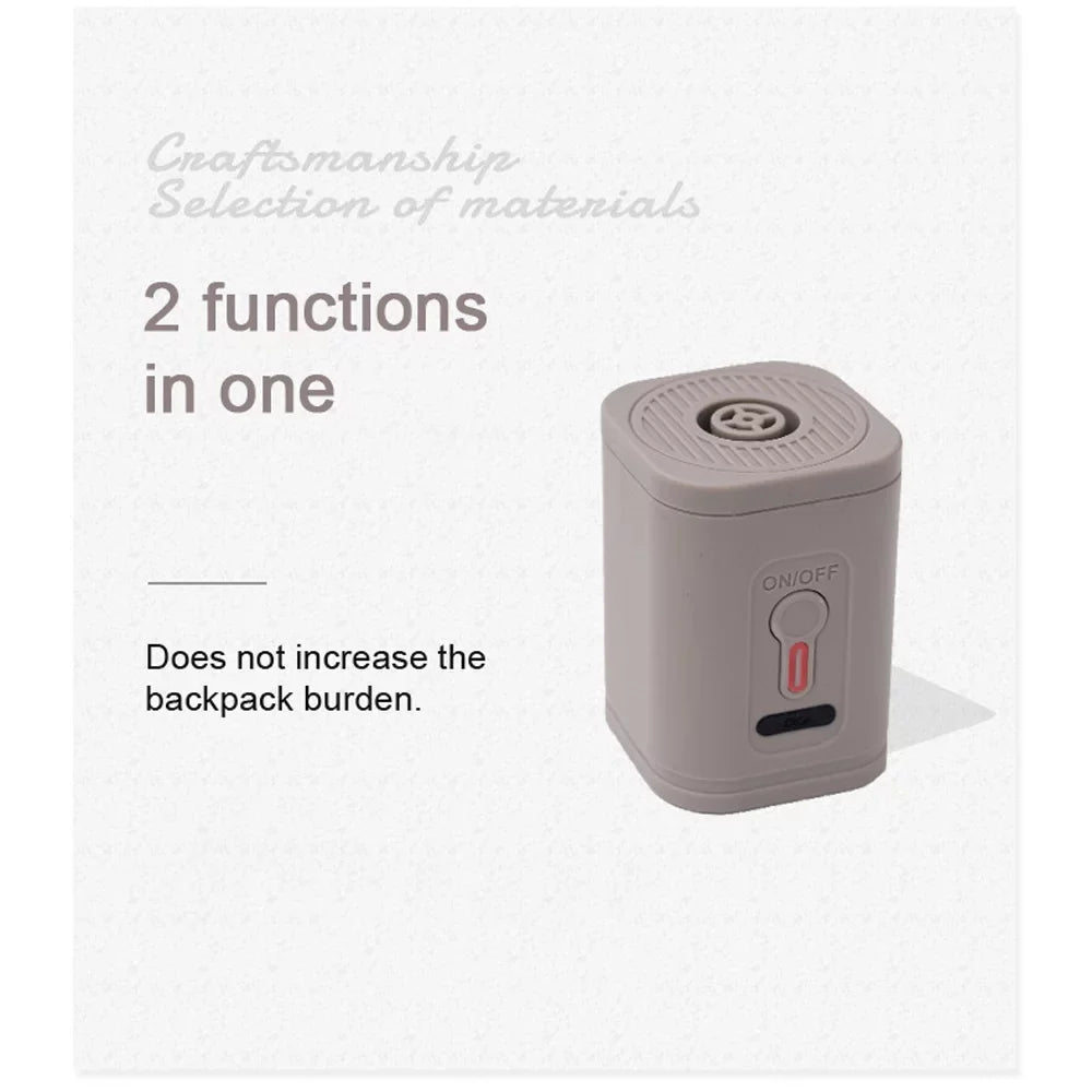 Cordless Inflator Portable Tickas Pump Dual-use exterior Electric Inflatable Mattress Inflator and Pump Multifunctional