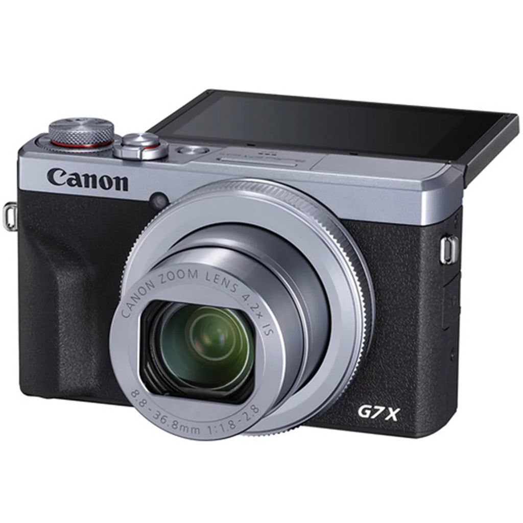 with (Silver) G7 + PowerShot 64GB Card Professional Mark + Pieces Canon Case III + 2 Digital Bundle X Camera SanDisk ZeeTech Memory Tripod