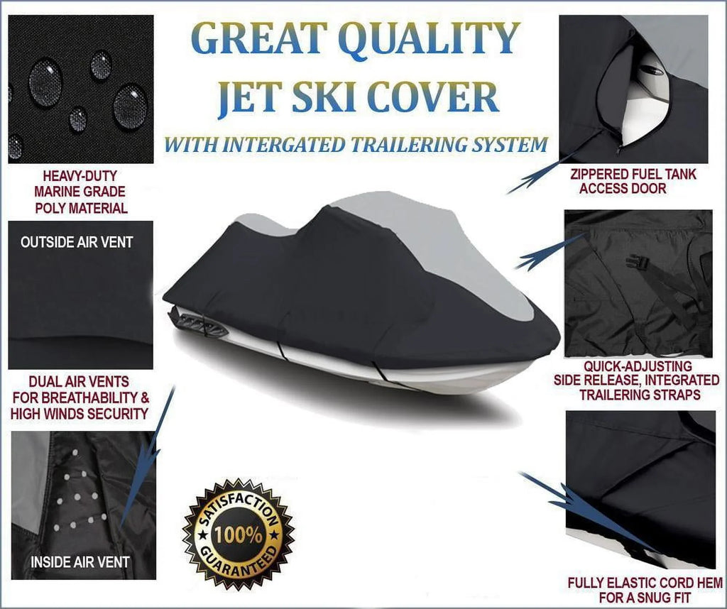 2014 310R jetski Jet Watercraft 2017 Kawasaki 2020 2019 2018 Cover SUPER for 2016 2021 2015 Ultra Compatible Ski HEAVY-DUTY