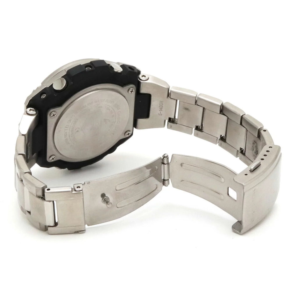 steel Watch tough G multiband GST-W110D Casio 6 solar SS (Good) G-STEEL CASIO Pre-Owned men's black G-Shock