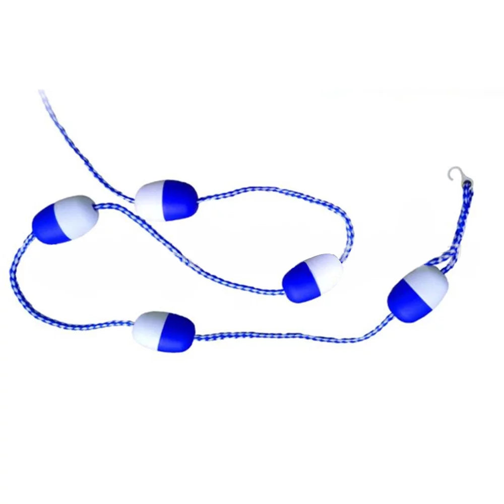 Divider Safety Divider Cordon Lin Pool White Lane Pool Rope Pool 5m Safety Float Lines and 16.4 / Festnight ft Rope Blue