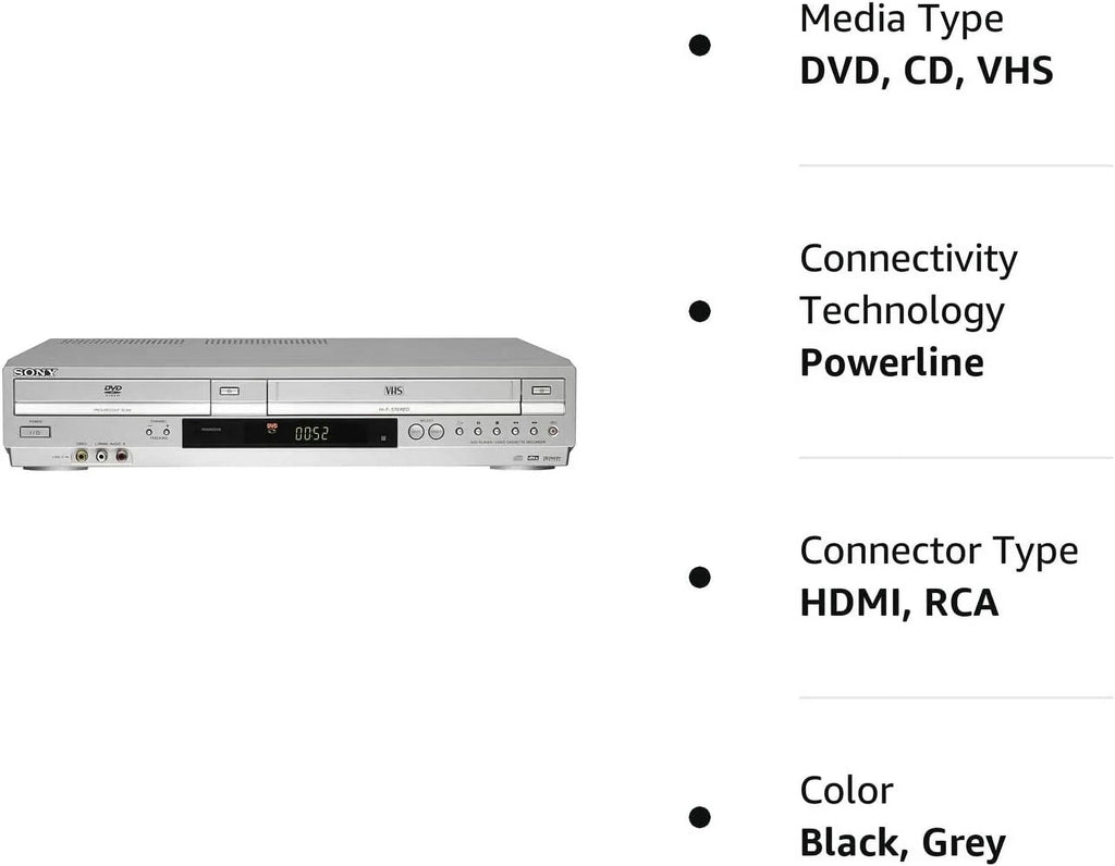 VHS/DVD Combo (Refurbished) Player Restored