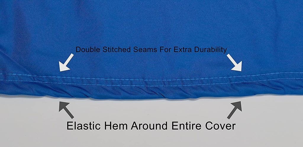 Jet 800 and Ski for Weatherproof - Wave climate from Yamaha Rain, Blue/Black Trailerable Covers Storage - Color Straps 2002-2004 Runner All - More! Includes and - Bag Protects XLT Sun, Trailer