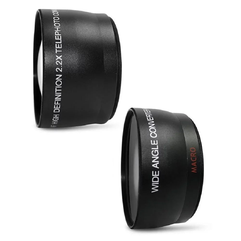 D5100 Hood + & Lens Wide D3200 Fisheye Rubber Accessory Telephoto Nikon D3100 D5300 for D3300 Angle D5500 52mm D5200 Kit