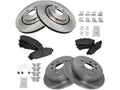 2018 Front Lug - 2019 - Compatible Rotor with 2015 Pad 2016 2014 and Kit Brake Highlander 5 2017 and Ceramic - Rear
