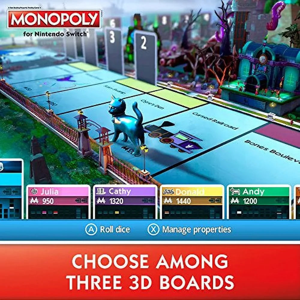 [video MONOPOLY FOR NSW game] (US) NINTENDO SWITCH [video game]