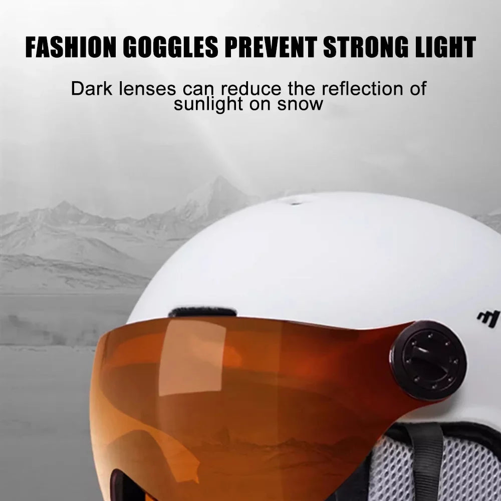Windproof Skiing Helmets Winter Snowboard - Safety Skateboard Cycling MOON Gear