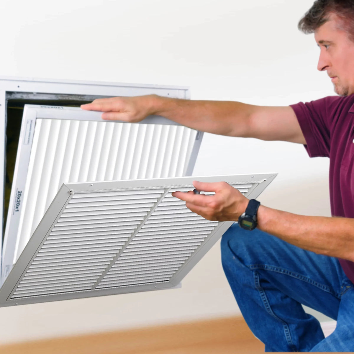 HVAC 12 Pack MERV 14x24x1 Furnace Air 12 Honeywell Filter- Pleated