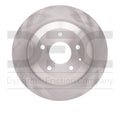 2013-2018 Rear Friction CX-5 Disc 600-80070 (1) For Rotor Company Brake Mazda Dynamic