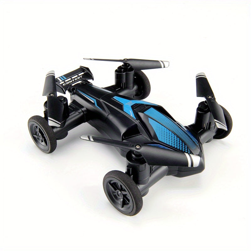 Dual-use Height Unmanned Stable And High-speed Land Setting, Drone Intelligent Gift Air For RC Four-axis And Drone Toy Low-speed Car Flight, Switch Toys