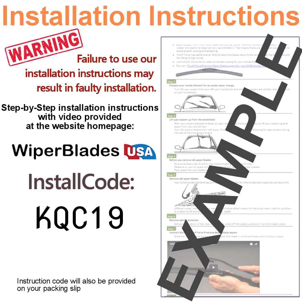 w/Rear 2018 (Set Wipers Porsche of Beam Wiper Macan 3) Blade