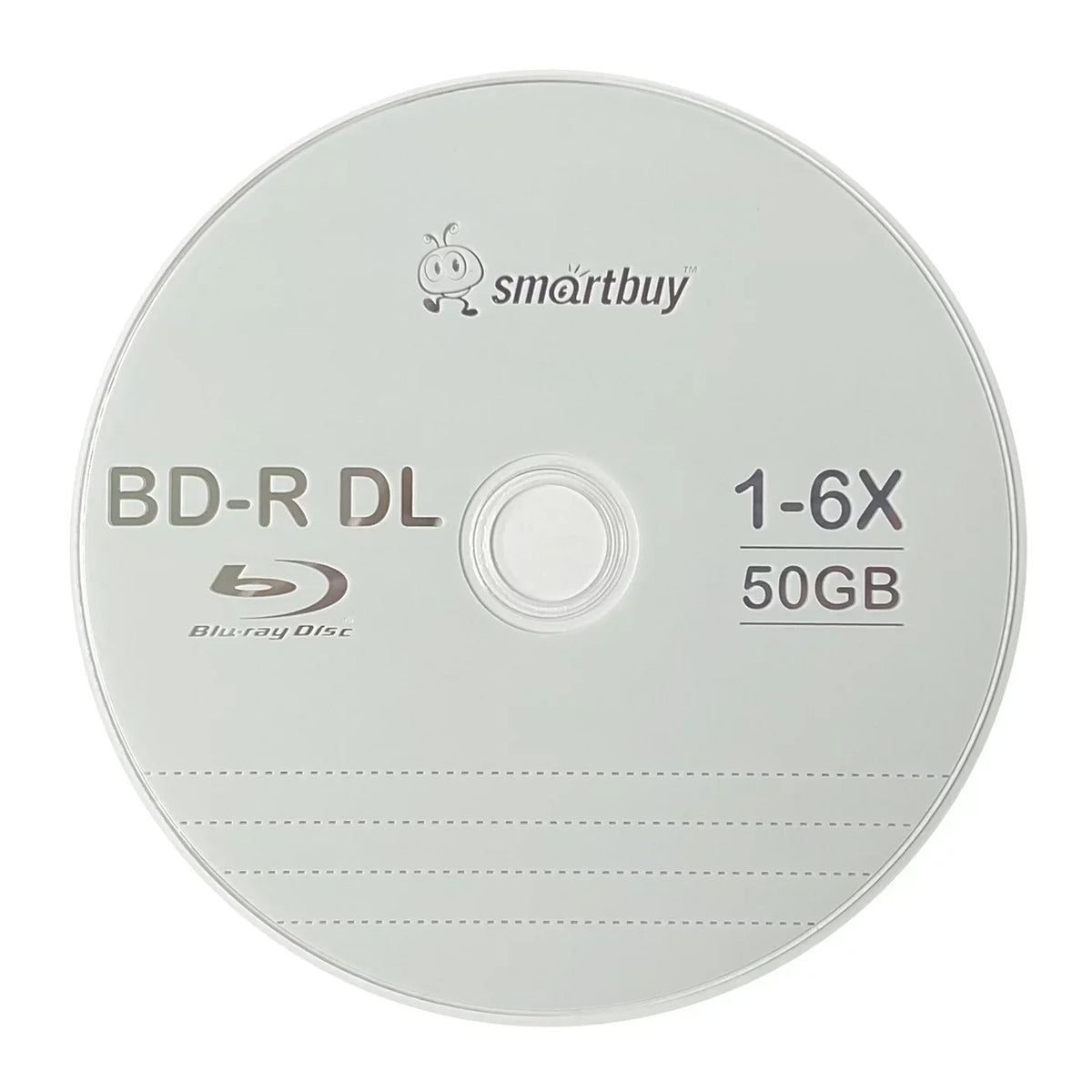 Layer 50GB Recordable Layer 20-Disc 6x Blank Video Dl Surface BD-R Double Blu-ray Data Logo Media Disc Top Buy Smart Dual