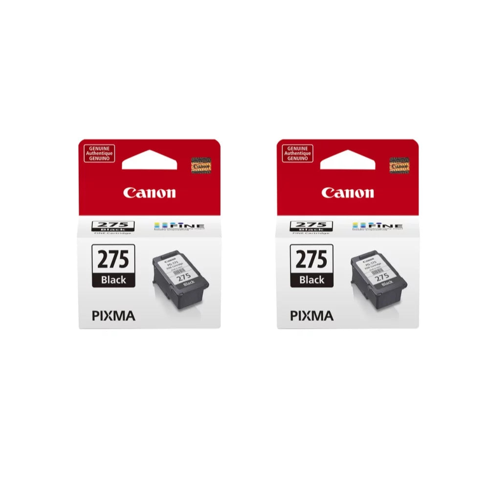 Pack PG-275 Canon Cartridge, Ink 2 Black