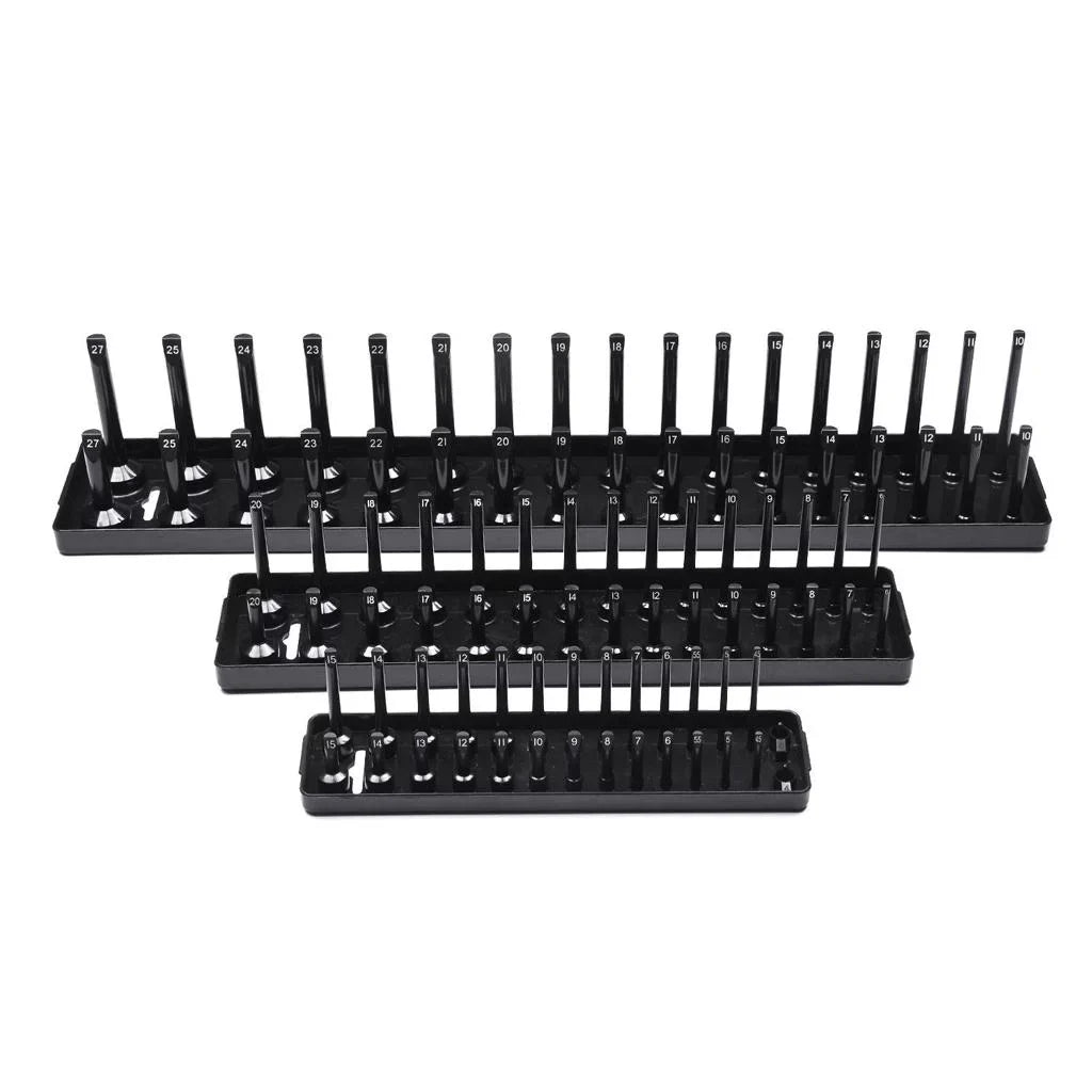 Tray 1/2'' s/set Rack 1/4'' Storage Holder Tool Organizer Socket 3/8'' Metric