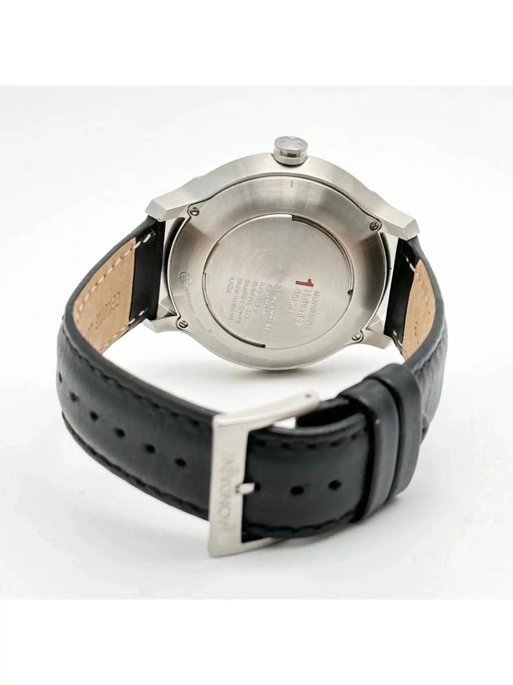 Mens Dial Edition 1 Mondaine Helvetica MH1.B2S80.LB Limited SmartWatch Silver