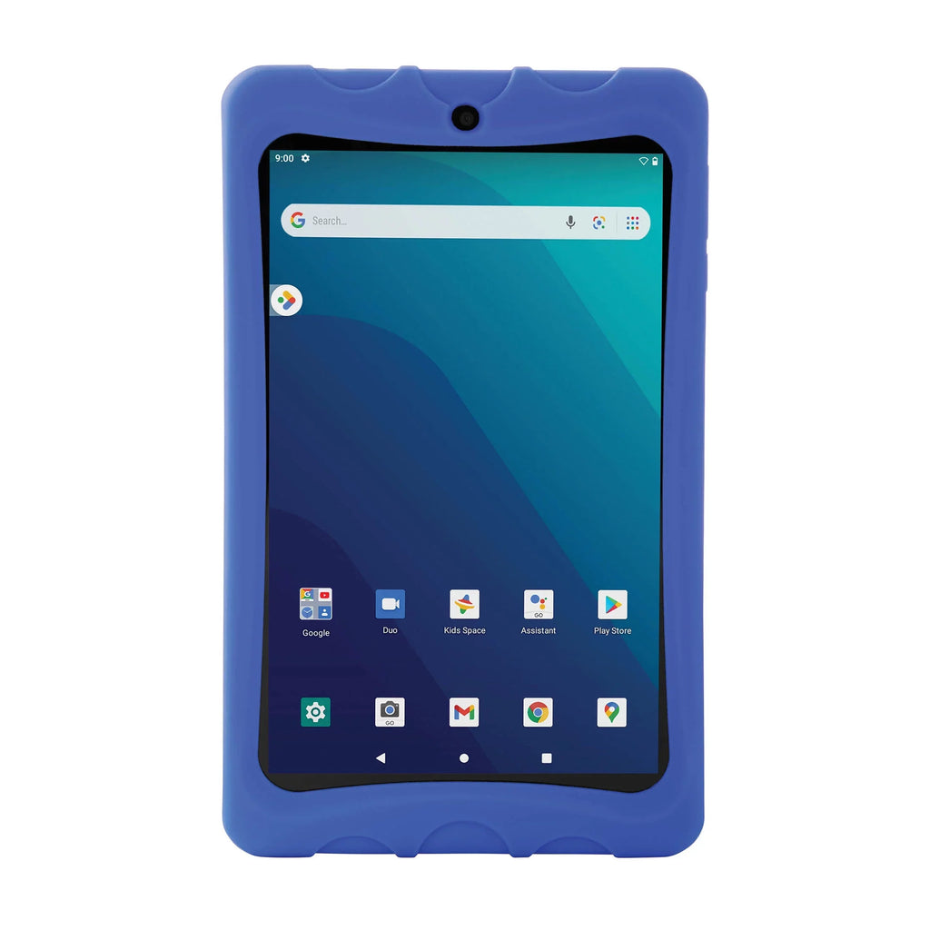 Display, Wi-Fi Processor, 8" LCD Tablet, (Refurbished) onn. 11 Storage, 2GB 2GHz Blue, Restored Android GO, Quad-Core Kids 32GB Dual-band RAM,