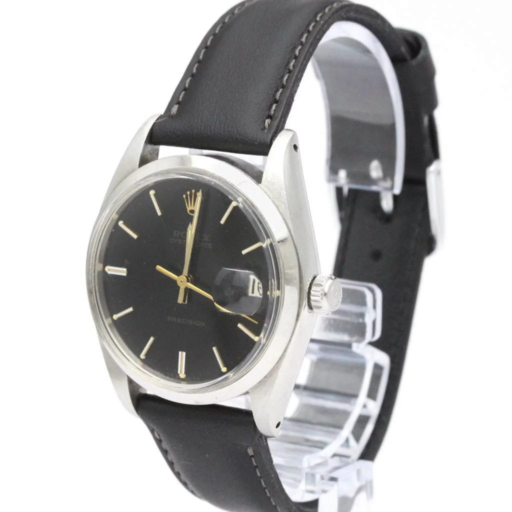 Vintage Date BF555830 Steel 6694 Used Watch Authenticated Hand-winding Oyster Precision Mens