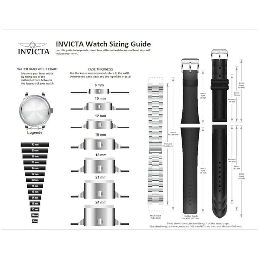 Invicta Display 19203 Watch Two Analog Swiss Quartz I-Force Tone Men's