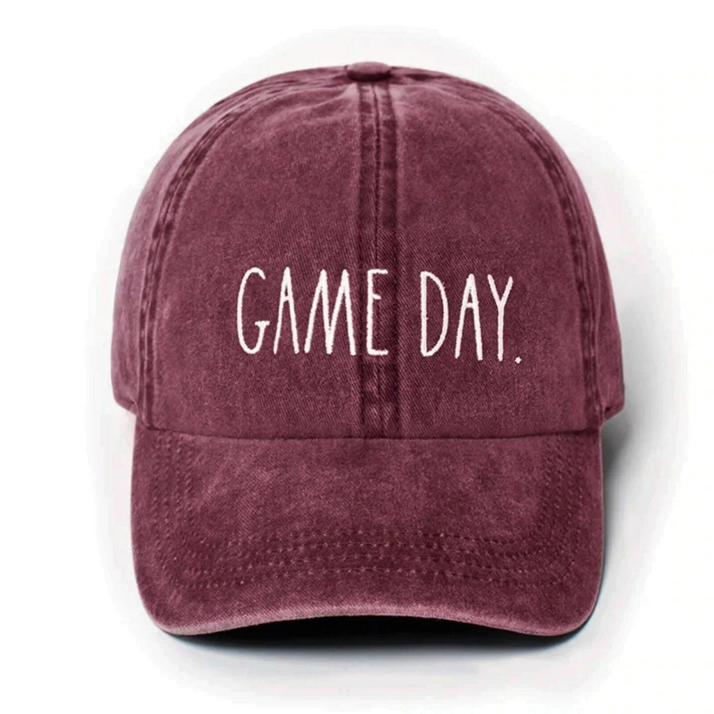 Women's Dunn Red Denim Day Rae / One dimension Game Baseball Cap-Red