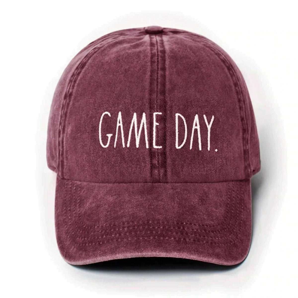 Women's Dunn Red Denim Day Rae / One dimension Game Baseball Cap-Red